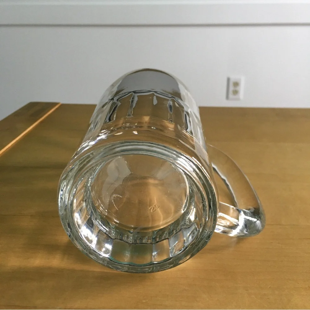 12oz Heavy Weight Glass Beer Mug